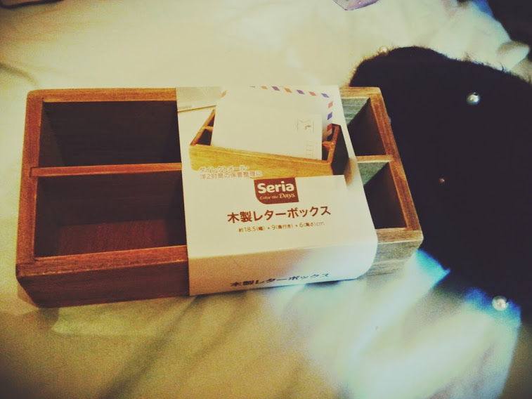 セリアの木製レターボックスを購入 100均 プチプラインテリア 雑貨コレクション リメイク Diy